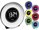 TFA Dostmann 60.2023.02 Quarz Wecker Wei&szlig;, Blau, Gelb, Gr&uuml;n, Rosa, Rot, Hellblau
