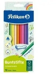 Pelikan Buntstifte dreieckig, bunt, Minenst&auml;rke 3mm, 12er Set