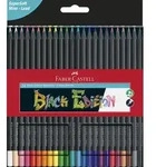 Faber-Castell Buntstifte Black Edition 24er Kartonetui