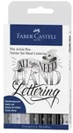 Faber-Castell Tuschestifte Pitt Artist Pens Hand Lettering, 8er Etui