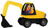 LENA® 01621 - Truckies Bagger, mit Spielfigur, Sandspielzeug