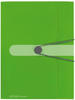 Herlitz Gummizugmappe PP A4 opak apfel grün, Papeterie