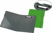 Herlitz Klemmbrettmappe Polyfoam A4 apfel Gr&uuml;n