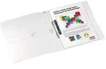 Herlitz Ringbuch PP A4 2 Ringe 16mm, transparent farblos