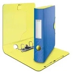LEITZ Ordner Urban Chic blau DIN A4 R&uuml;ckenbreite 6,5cm