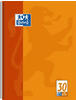 Hamelin OXFORD Collegeblock A4+ 80 Blatt, blanko, 90 g/m², 4fach gelocht Orange,