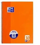 OXFORD Collegeblock A4+ 80 Blatt, blanko, 90 g/m2, 4fach gelocht