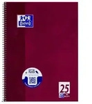 OXFORD Collegeblock A4+ 80 Blatt, liniert mit wei&szlig;em Rand rechts, 90 g/m2, 4fach