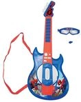 Spider-Man Elektronische Leuchtgitarre mit Mikrofon