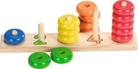 Sortierspiel Lerne Z&auml;hlen mit Ringen