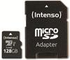 Intenso 128GB microSDXC Performance microSD-Karte 128GB Class 10 UHS-I Wasserdicht,