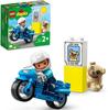 LEGO DUPLO 10967 Polizeimotorrad, Motorikspielzeug für Kleinkinder