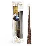 Harry Potter Zauberstab Hermione Granger mit LED-Lumos-Spitze, Handbemalt aus...