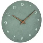TFA Dostmann 60.3054.04 Quarz Wanduhr 29.7cm x 45mm Jade, Gr&uuml;n