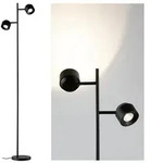 Paulmann Pane I 79775 LED-Stehlampe mit Leseleuchte LED 3W Schwarz