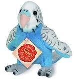 Teddy Hermann 94159 - Wellensittich, blau 13 cm
