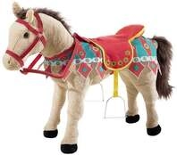 KARUSSELPFERD beige mit Sound