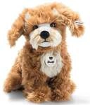 Steiff 076909 - Curlie Cockapoo, sitzend, hellbraun, Pl&uuml;sch, 24 cm