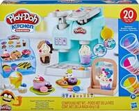 Hasbro F58365L0 - Play-Doh Kitchen, Knetspa&szlig; Caf&eacute; mit 20 Accessoires und 8 Dosen,