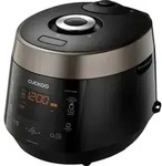 Cuckoo CRP-P1009S Reiskocher Schwarz mit Display, mit Dampfgarfunktion,