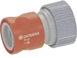 GARDENA 02814-20 Kunststoff Schlauchst&uuml;ck Steckkupplung, 19 mm (3/4) &Oslash; Wasserstop"