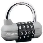 Master Lock P22164 Vorh&auml;ngeschloss Silber, Schwarz Zahlenschloss