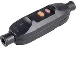 AS Schwabe 45221 Personenschutz-Zwischenstecker PRCD 230V Schwarz IP66