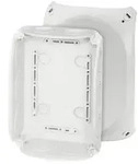 Hensel 62000008 Abzweigkasten (B x H) 180mm x 130mm Lichtgrau (RAL 7035) IP66 1St.