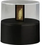 Konstsmide 1897-700 LED-Szenerie Warmwei&szlig; LED Schwarz mit Flackereffekt