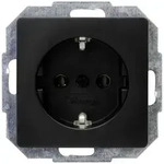 Kopp Einsatz Steckdose Paris Schwarz (matt) 923550080 1St.