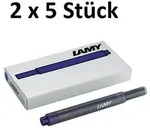 LAMY Tintenpatronen T10 blau, 10er Set