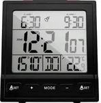 Mebus 25581 Wecker Schwarz Alarmzeiten 2 2 Timerzeiten
