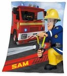 Feuerwehrmann Sam 7570401035 - Fleecedecke, 130x160 cm, 100% Polyester