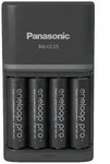 Panasonic Smart & Quick BQ-CC55 +4x eneloop Pro AA Akkupack-Ladeger&auml;t NiMH Micro