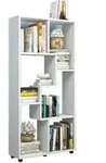Holz Stand Regal Raumteiler B&uuml;cherregal Blina