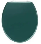 WC-Sitz Mod. Prima Dunkelgr&uuml;n matt, MDF