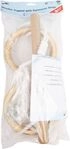 small foot 11909 - Trapez mit Turnringen, 2in1 Schaukel, Holz
