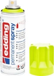 Edding 5200 Permanent Spray, neongelb, 200ml Premium Acryllack Neon Gelb, Grundpreis:
