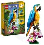 LEGO Creator 3in1 31136 Exotischer Papagei, Kreatives Spielzeug