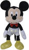 Simba 6315870395 - Disney 100 Jahre, Platinum Collection Sparkly, Mickey Mouse,