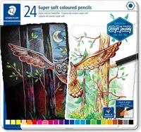 STAEDTLER Schreib- und Zeichbedarf 149C Super weicher Farbstift, 24er Set