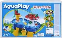 BIG 8700001595 - AquaPlay WaterTable, Wasser-Spieltisch mit Handpumpe und Zubeh&ouml;r