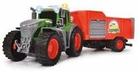 Dickie Toys Fendt Traktor mit Anh&auml;nger Fertigmodell Landwirtschafts Modell