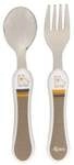 sigikid 25188 - Besteck-Set B&auml;r Honi Boni Vanilla