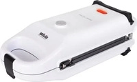 Silva Homeline CM 303 Donut-Maker inkl. wechselbarer Zusatzplatten Wei&szlig;, Schwarz