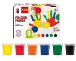 Marabu KiDS Fingerfarbe 6x35ml