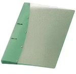 VELOFLEX Ringordner 2 Ringe Diamond t&uuml;rkis DIN A4 R&uuml;ckenbreite 3cm