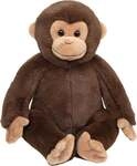 Teddy Hermann 92949 - Affe sitzend, Pl&uuml;schtier, 35 cm
