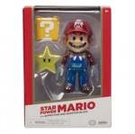 Nintendo Super Mario Figur Mario w/ Star in Sammlerbox, 10 cm