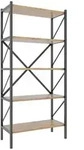 Holz Metall Stand Regal B&uuml;ro B&uuml;cher Insasi 5fach